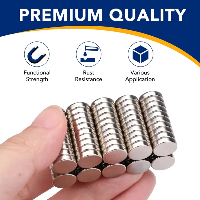 Super Strong Neodymium Disc Magnets Powerful Rare Earth Magnets for Fridge, DIY, Building, Scientific, Craft, and Office Magnets 3