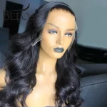 BEEOS 36in 250% Body Wave 13x6 HD Lace Frontal Wig Preplucked 13x4 HD Lace Frontal Human Hair Wigs For Women Melt Skin Brazilian 5